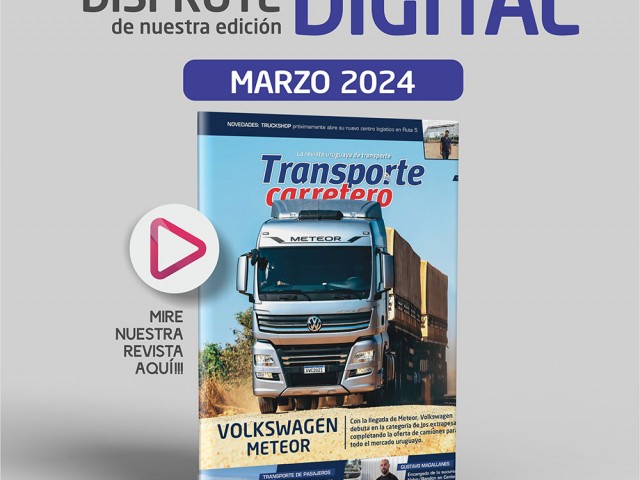 Última Edición de Transporte Carretero - MARZO 2024
