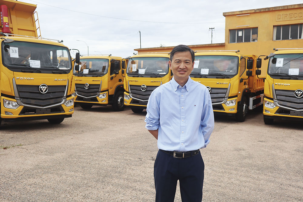 Mercado de camiones 2023 / Liang Jingguo, Director de Foton Uruguay: “El año pasado vendimos más de 200 camiones”