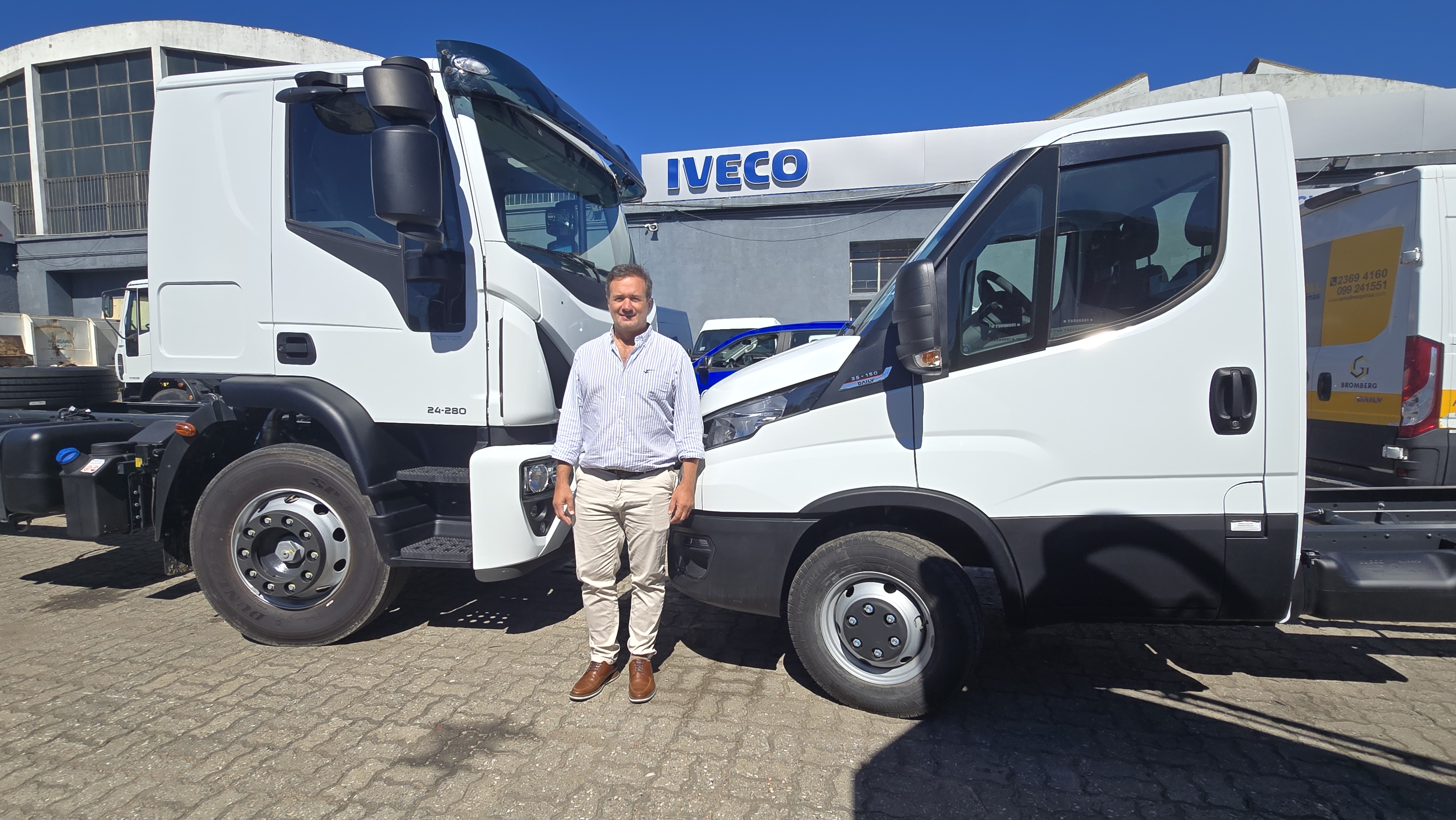 Fernando Mena, gerente comercial de JMC e IVECO: “Con IVECO, puntualmente, tenemos estimado un crecimiento superior al crecimiento del mercado”