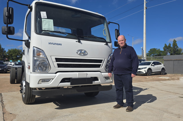 Ramón García, gerente de camiones y máquinas de Fidocar: “Con Hyundai estamos como relanzando la marca con modelos nuevos”