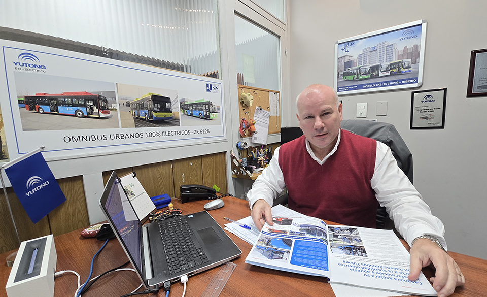 Yutong consolida su presencia en la electromovilidad uruguaya y apuesta a la próxima generación de buses eléctricos. Entrevista con Álvaro Górriz, responsable de Pimatur, representante de Yutong en Uruguay