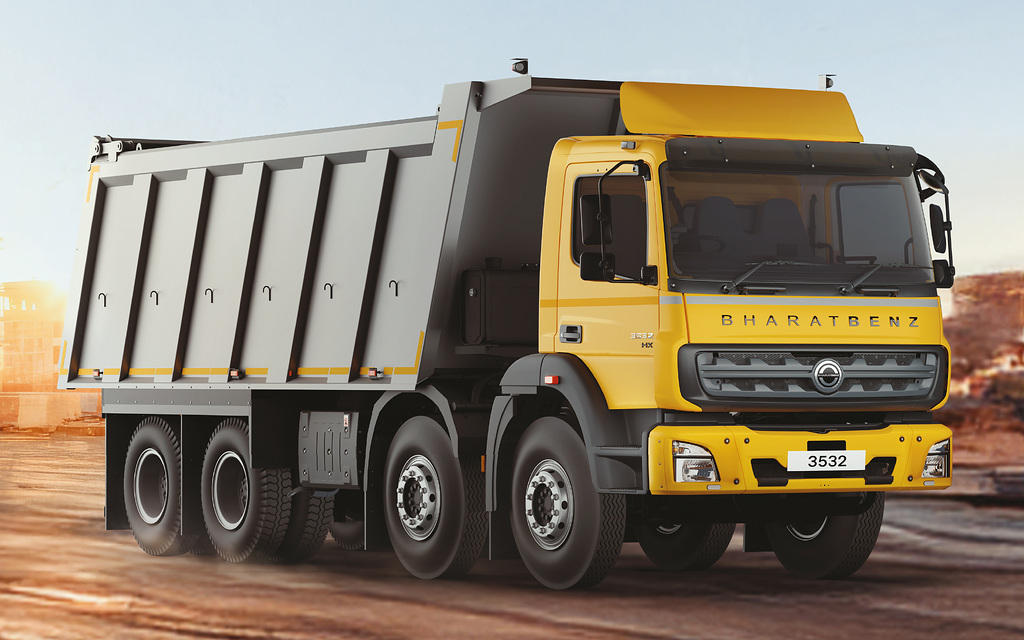 Daimler Truck Brand BharatBenz: Nueva serie de modelos para el sector de la construcción y la minería de la India