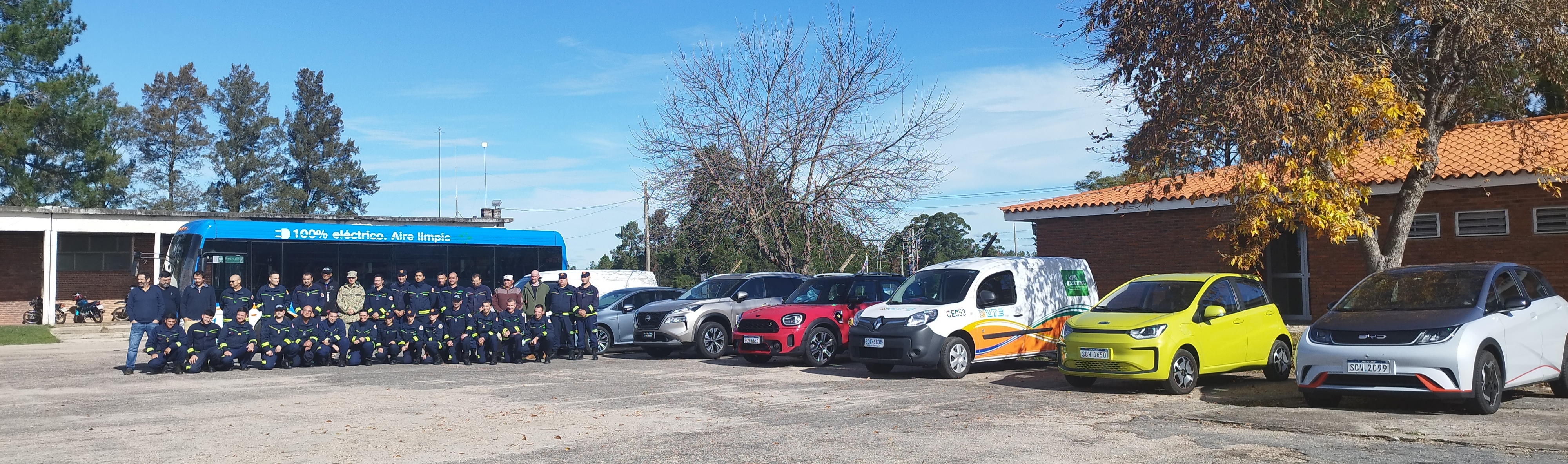 25 bomberos fueron capacitados sobre manejo de incidentes relacionados con la movilidad eléctrica