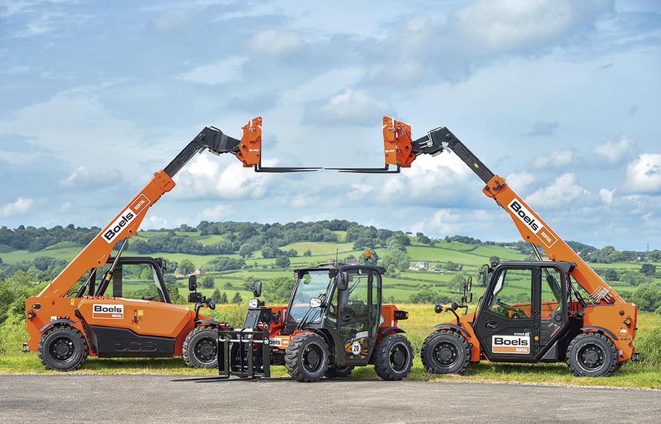 Importante empresa europea de alquiler de maquinaria invierte 78 millones de euros en una nueva flota de JCB