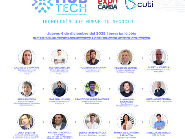 HUB TECH en EXPOCARGA 2025: Tecnología que impulsa el futuro del transporte y la logística