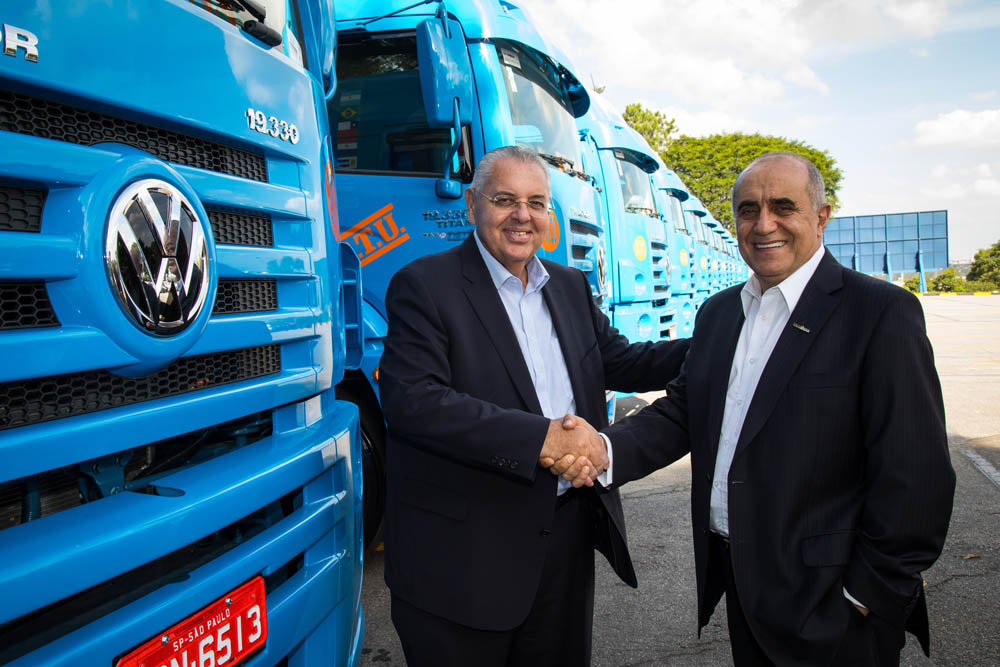 Braspress amplía flota con 100 camiones VW Constellation Titan Tractor