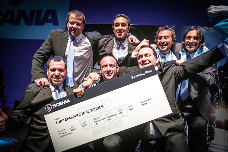 Mecánicos Argentinos representarán al país en la Final Mundial del Scania Top Team