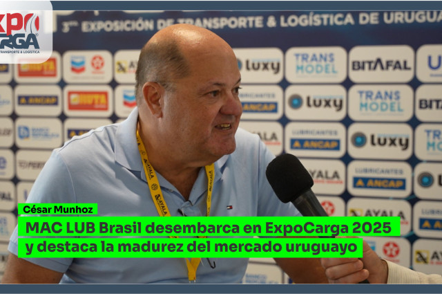 Mac Lub Brasil desembarca en ExpoCarga 2025 y destaca la madurez del mercado uruguayo