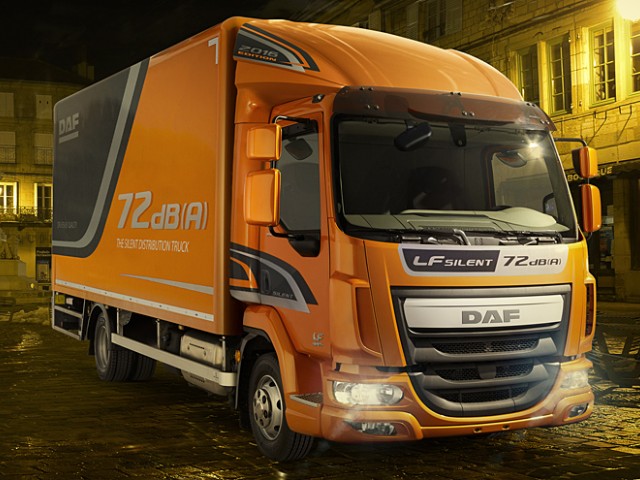 DAF presenta ahora también el camión de distribución LF ultrasilencioso DAF presenta ahora también el camión de distribución LF ultrasilencioso