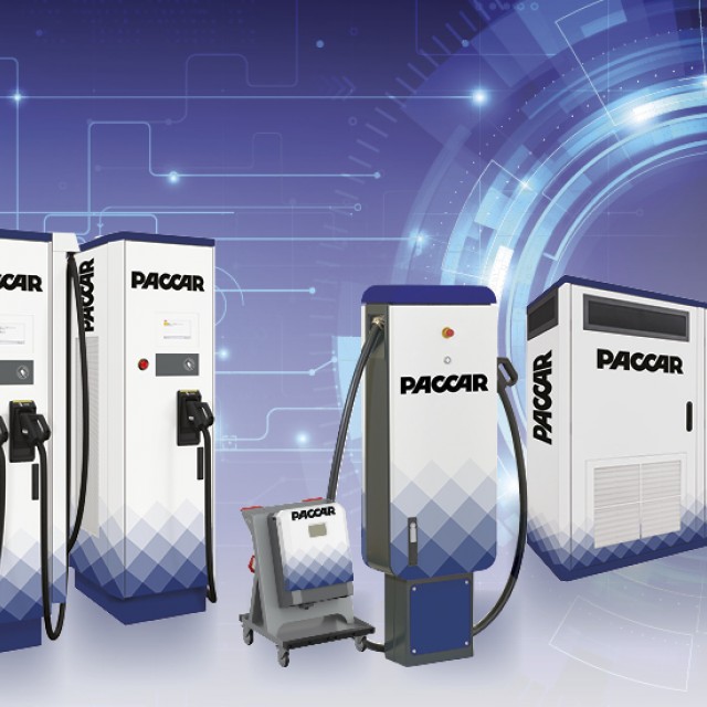 DAF presenta estaciones de carga para vehículos eléctricos DAF presenta estaciones de carga para vehículos eléctricos