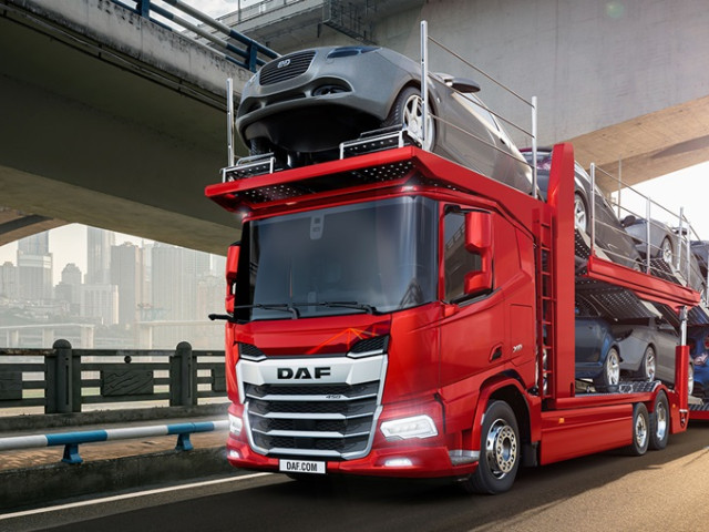 EUROPA: DAF presenta el chasis para el transporte de automóviles