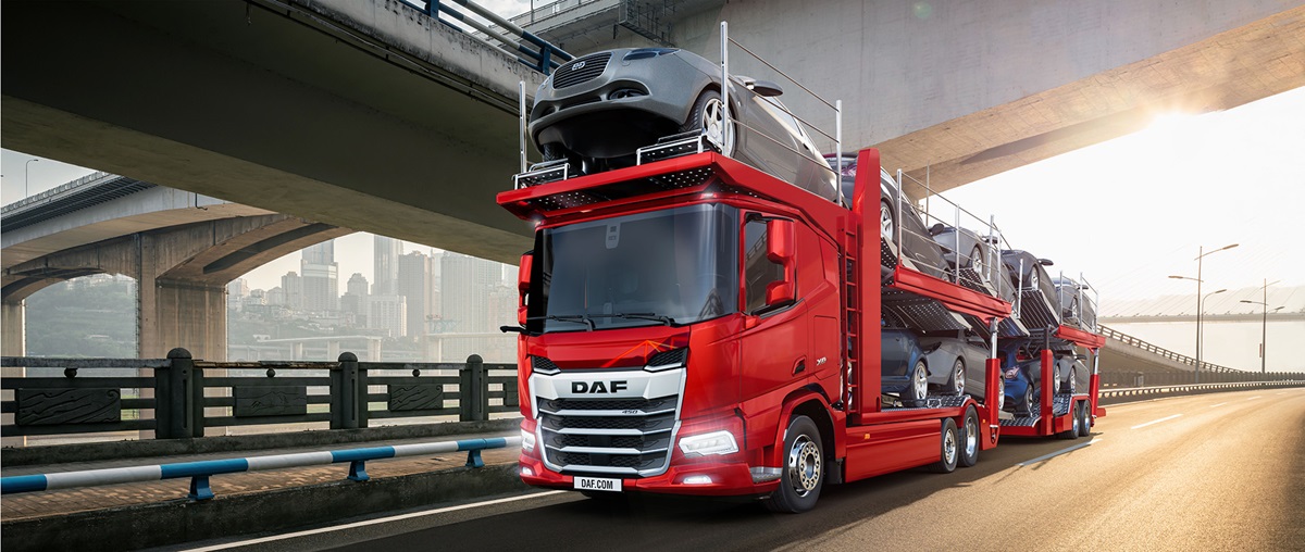 EUROPA: DAF presenta el chasis para el transporte de automóviles