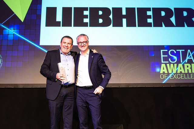 Liebherr gana premios ESTA en las categorías de 'Seguridad' y 'Entrenamiento'