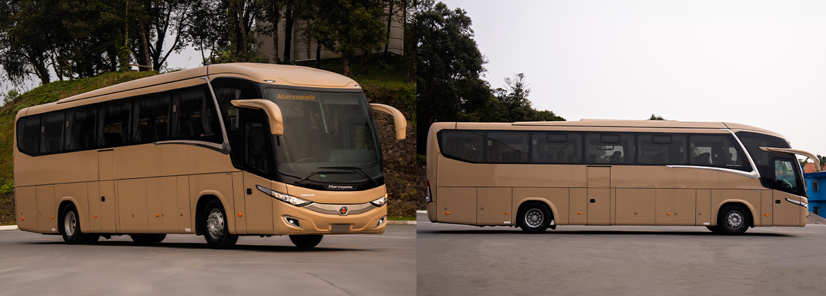 Marcopolo exporta autobuses Paradiso 1200 a Kuwait