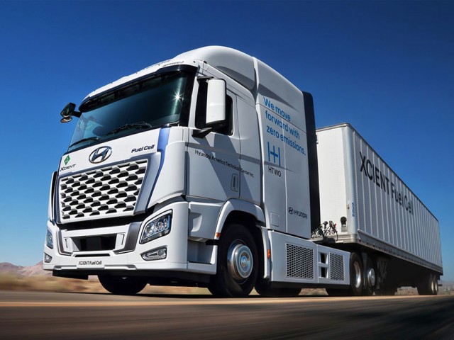Hyundai Motor implementará camiones eléctricos con combustible de hidrógeno Hyundai Motor implementará camiones eléctricos con combustible de hidrógeno