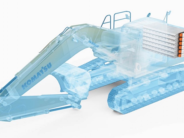 Komatsu anuncia su primera excavadora totalmente eléctrica de clase media Komatsu anuncia su primera excavadora totalmente eléctrica de clase media