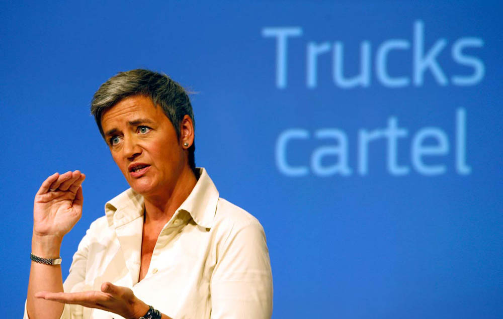 Europa multa con U$S 3.000 millones a los fabricantes de camiones por pactar precios