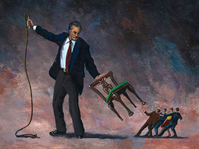 Los empresarios van a pelear Los empresarios van a pelear