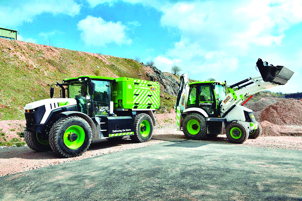 Inicio histórico del 2025 con la aprobación del uso del motor de hidrógeno de JCB