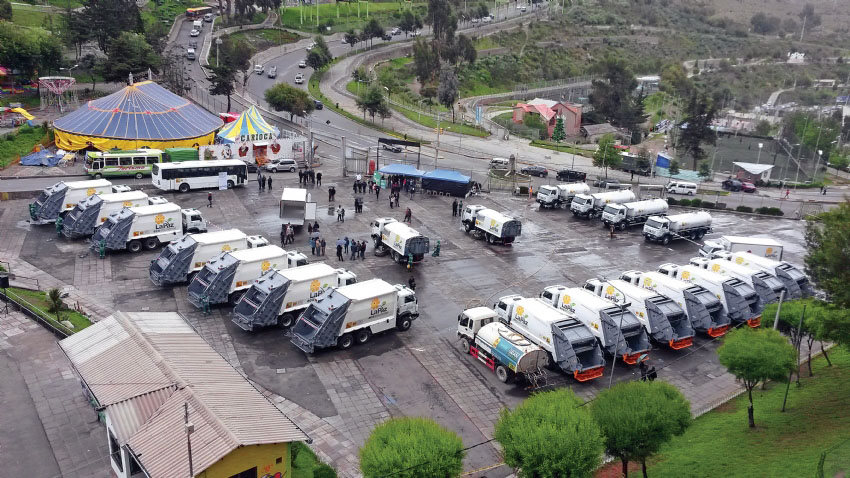 MAN Latin America entrega 48 vehículos para limpieza urbana en Bolivia