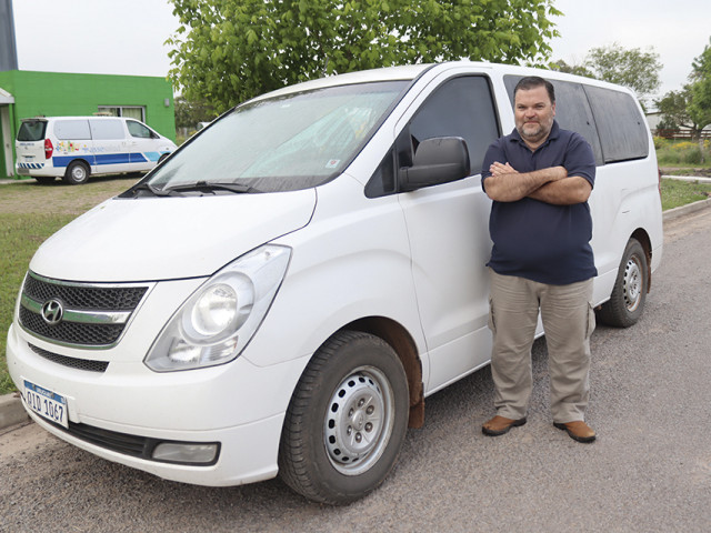 Mauricio García: “De lunes a viernes me quedaba en el camión”