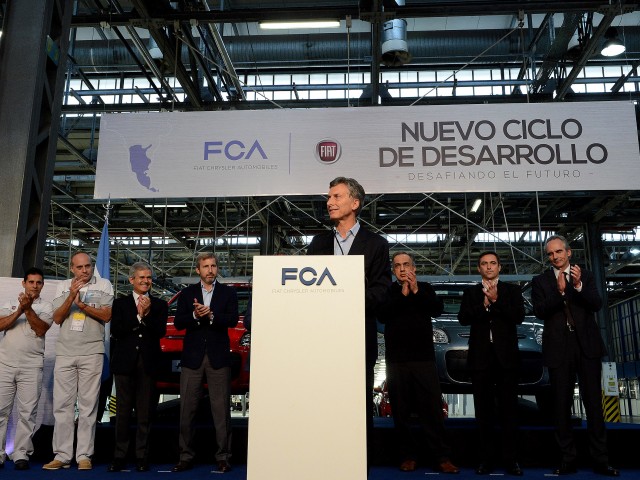 Macri, en Córdoba: Fiat anunció inversiones por US$ 500 millones