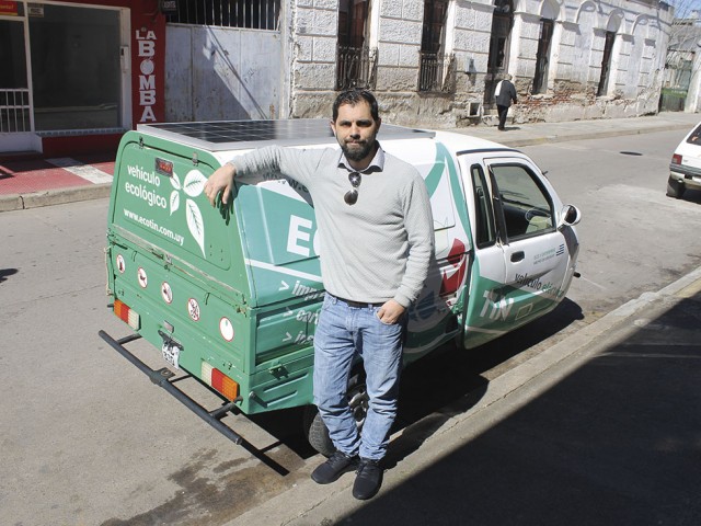 Marcelo Rodíguez, Director de ECOTIN: “Si se quiere dar imagen de tecnología y ecología como es nuestro caso, el vehículo eléctrico tiene un peso importantísimo”