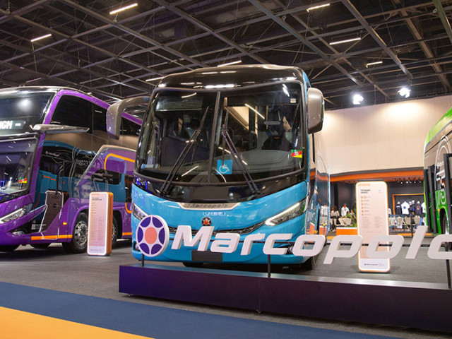 MARCOPOLO INTEGRA LA EVOLUCIÓN DE PORTAFOLIO Y PRONTA ENTREGA MARCOPOLO INTEGRA LA EVOLUCIÓN DE PORTAFOLIO Y PRONTA ENTREGA