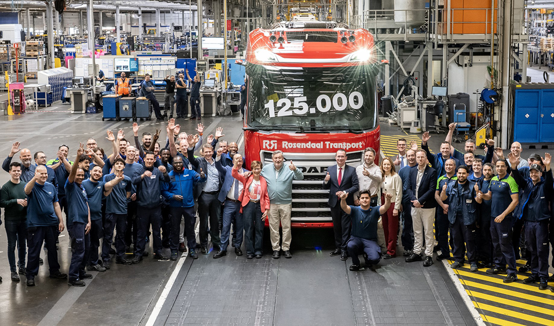 El camión número 125.000 de Nueva Generación DAF
