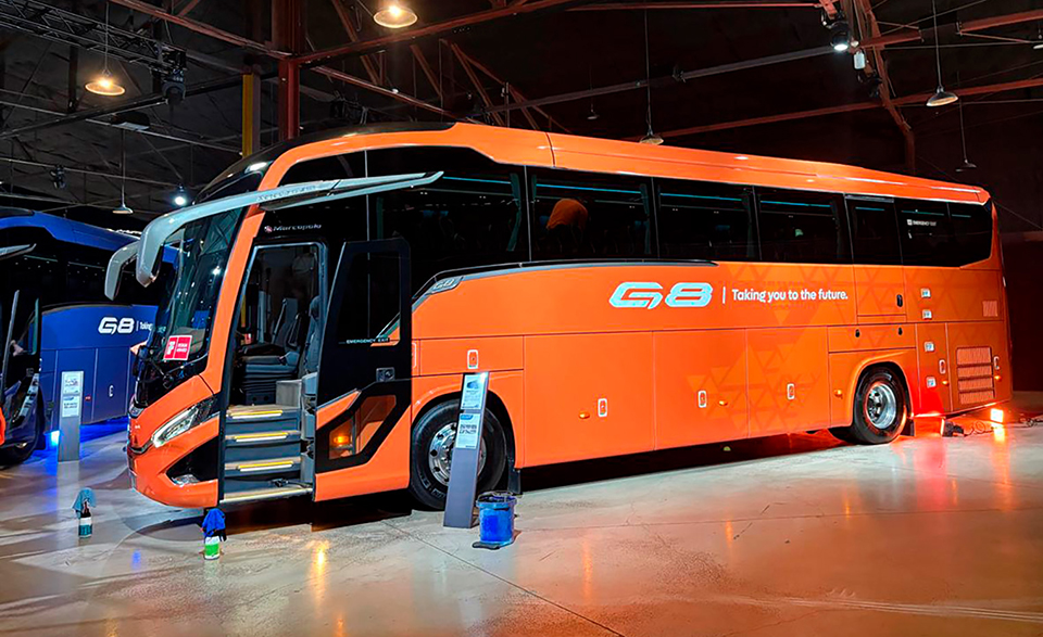 MARCOPOLO LANZA SUS GENERACIÓN 8 DE AUTOBUSES EN AUSTRALIA 