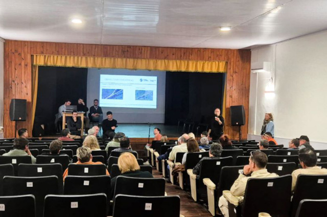 Se presentó en Vergara el plan de mantenimiento vial de las rutas 8, 17, 18 y 26