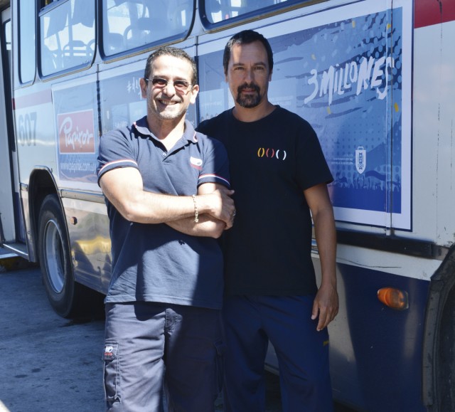 Carlos Terán y Nelson Monfermoso