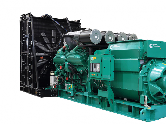 Cummins lanza el nuevo modelo C2750D5BE para expandir la serie de generadores diésel QSK60