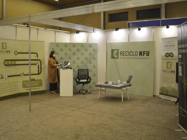 Reciclo NFU marcó presencia en EXPOCARGA para dar a conocer sus servicios Reciclo NFU marcó presencia en EXPOCARGA para dar a conocer sus servicios