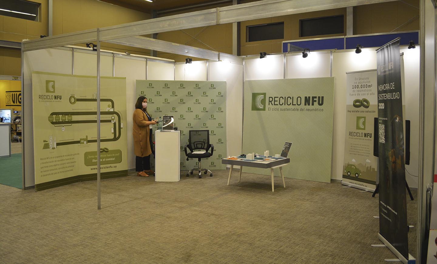 Reciclo NFU marcó presencia en EXPOCARGA para dar a conocer sus servicios