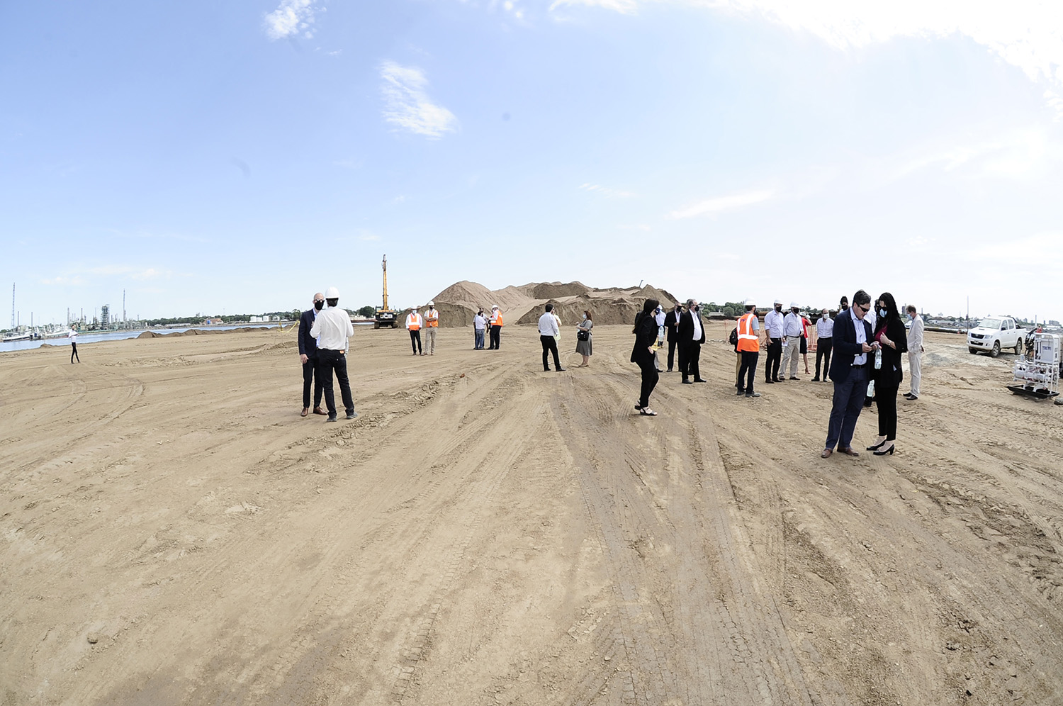 Con reducción de costos, avanzan obras de puerto Capurro para potenciar industria pesquera
