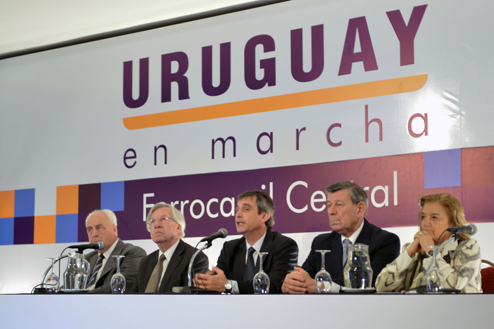 Se presentó el proyecto Ferrocarril Central dentro del Plan Nacional de Infraestructura