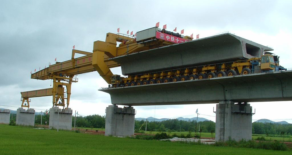 SLJ900/32: La megamáquina con la que se construyen puentes en China (VIDEO)