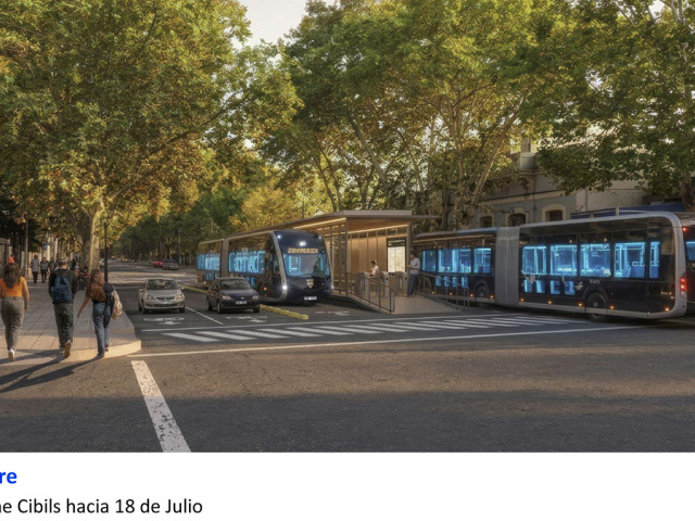 Mirá cómo será el nuevo transporte de Montevideo: los renders que lo muestran todo