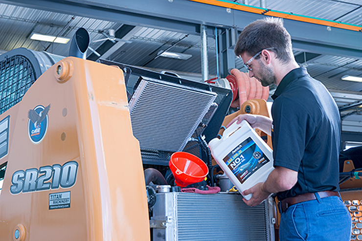 Mejores prácticas de gestión de líquidos para equipos de construcción: Líquido hidráulico