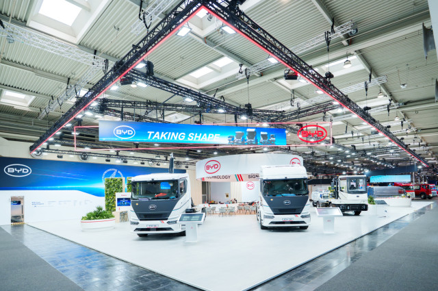 BYD Vehículos Comerciales presenta su cartera de transporte de cero emisiones más completa hasta la fecha en la IAA Transportation 2026