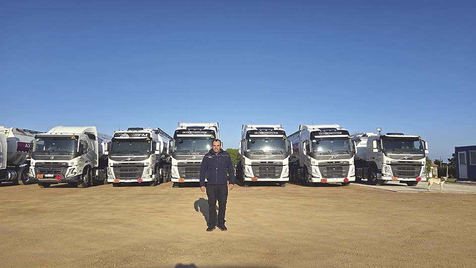 Nelson Pereyra: “Para mí, tanto la máquina de Volvo como la cisterna de Randon, son lo mejor que hay en el mercado”