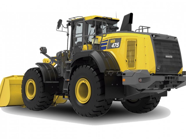 Komatsu Europe presentó la nueva cargadora de ruedas WA475-10 en Bauma 2019 Komatsu Europe presentó la nueva cargadora de ruedas WA475-10 en Bauma 2019