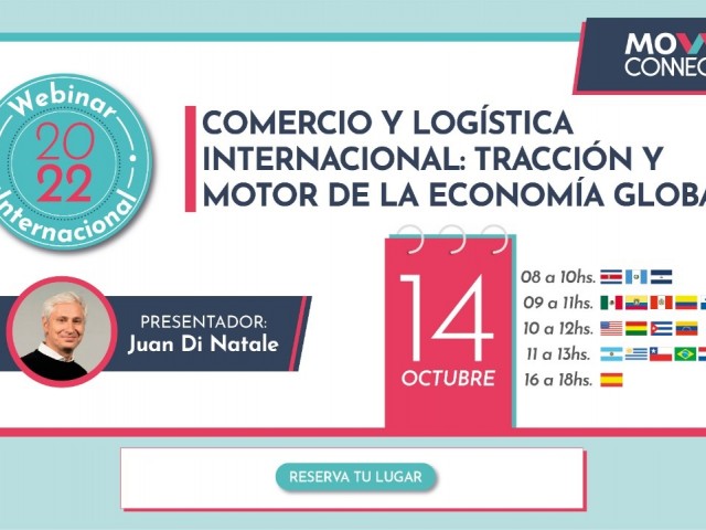 Webinar Internacional 2022 de Comercio Exterior y Logística Webinar Internacional 2022 de Comercio Exterior y Logística