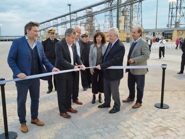 Puerto de Nueva Palmira: inauguración de la nueva Explanada Sur Puerto de Nueva Palmira: inauguración de la nueva Explanada Sur