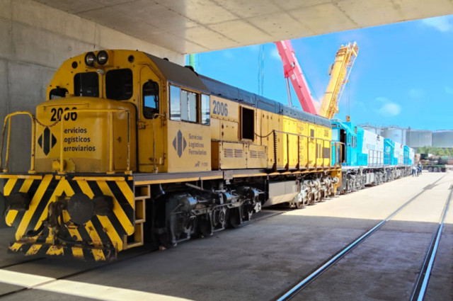 SELF trasladó locomotoras desde el Puerto de Montevideo para su puesta en operación en 2026