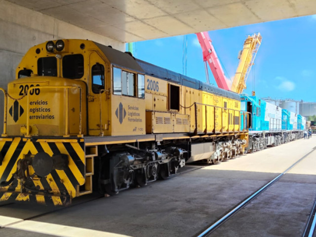 SELF trasladó locomotoras desde el Puerto de Montevideo para su puesta en operación en 2026 SELF trasladó locomotoras desde el Puerto de Montevideo para su puesta en operación en 2026