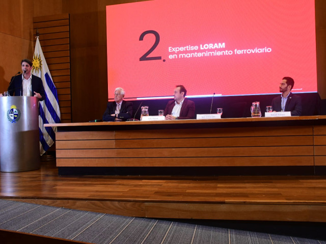 Seminario Internacional: Nueva etapa del ferrocarril en Uruguay Seminario Internacional: Nueva etapa del ferrocarril en Uruguay