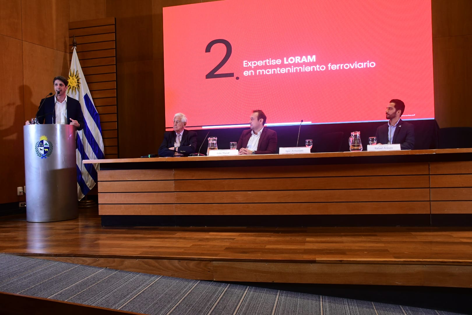 Seminario Internacional: Nueva etapa del ferrocarril en Uruguay