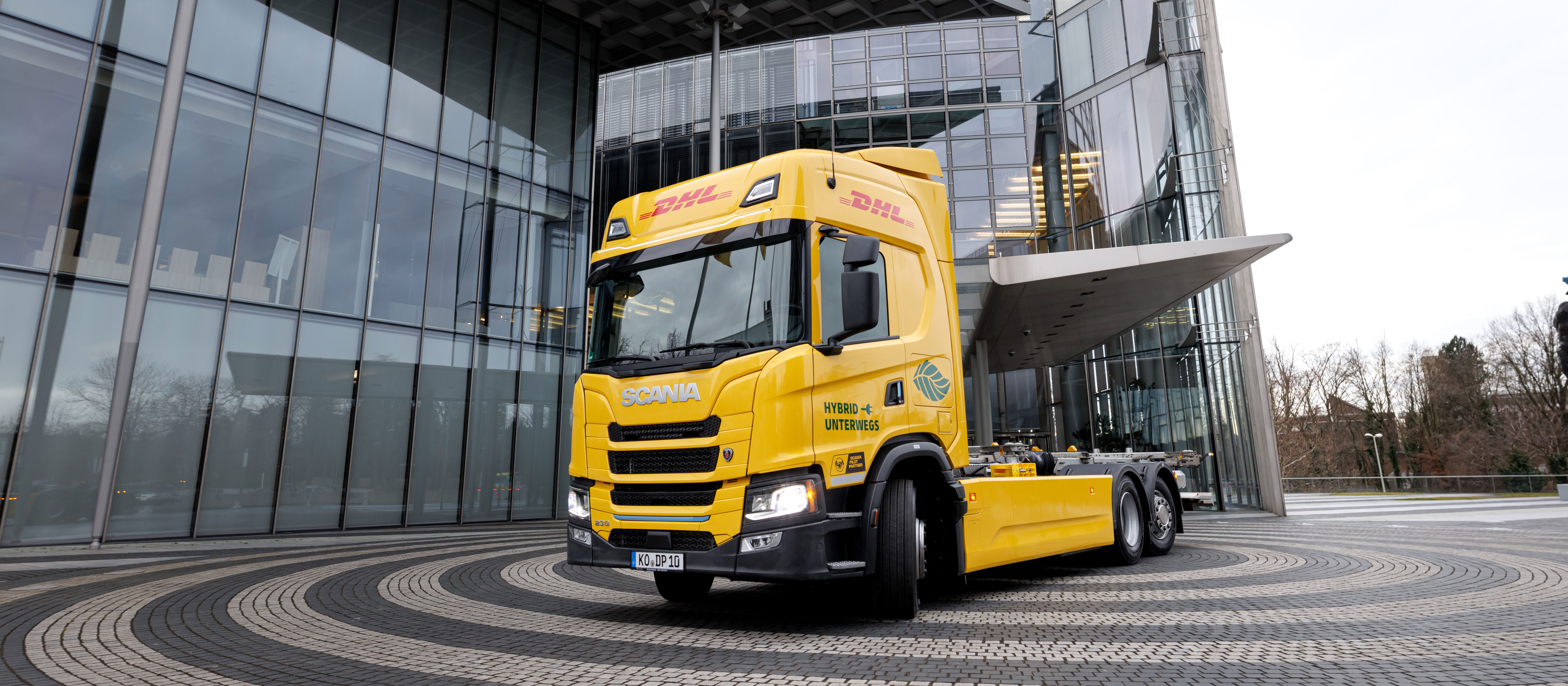 Scania y DHL probarán un camión eléctrico con extensor de autonomía alimentado con combustible